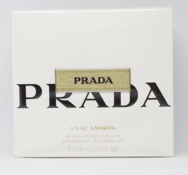 Prada L´eau Ambré gel Parfum shower gel 200 ml